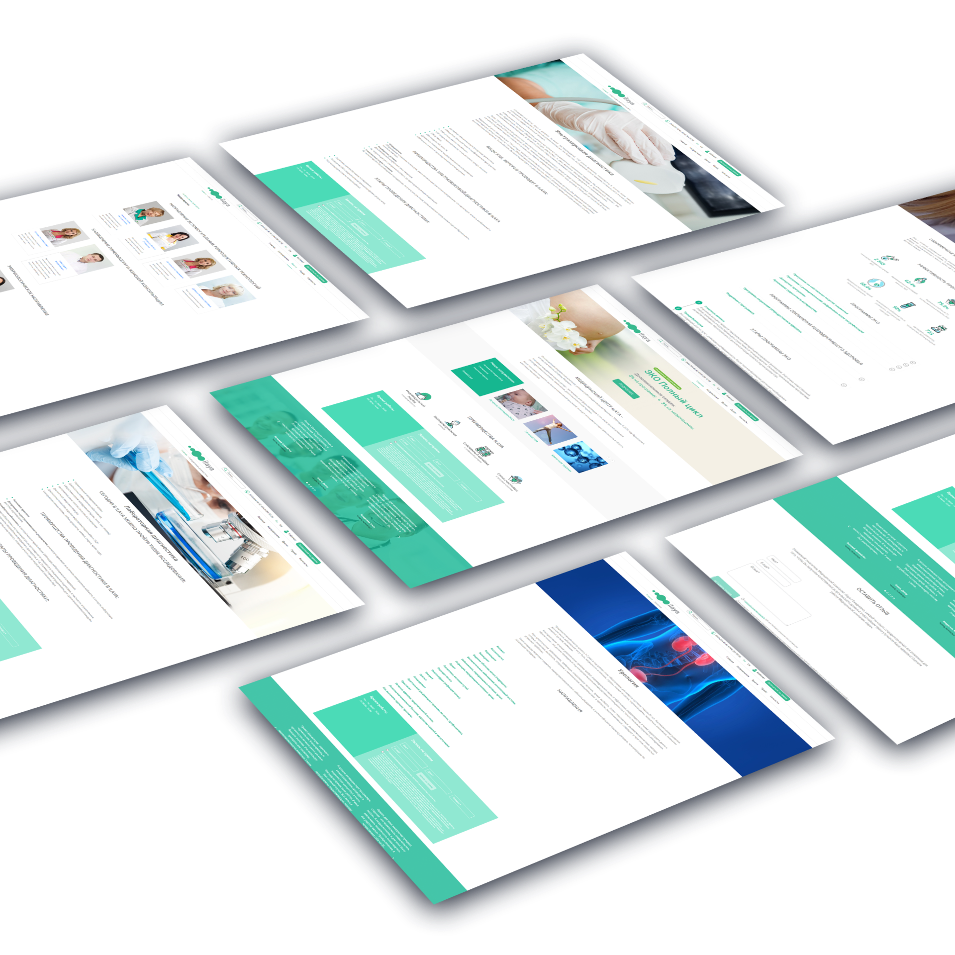 Diffrent images with website pages